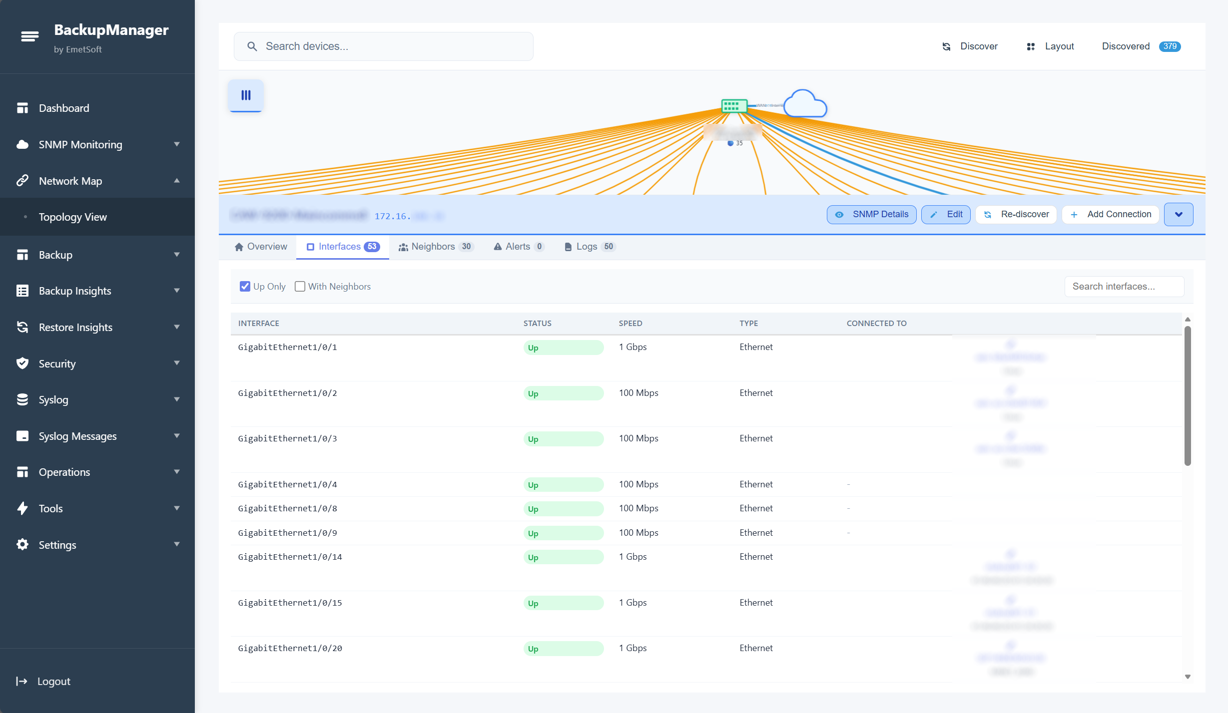 Backup Manager & Network Operations Suite Screenshot 18